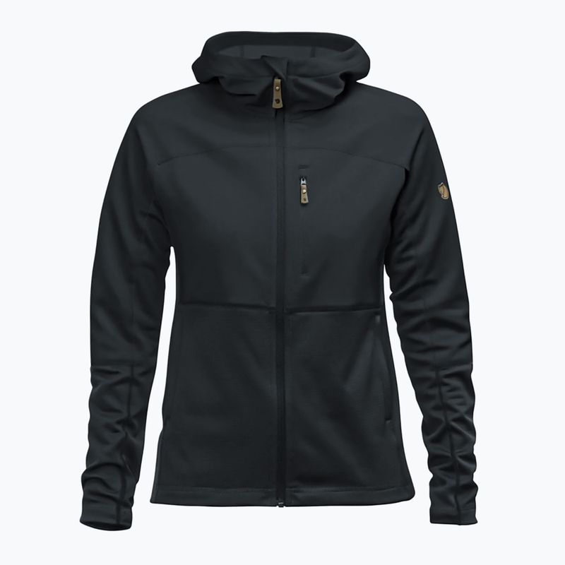 Дамски суитшърт за трекинг Fjällräven Abisko Trail Fleece black F89589 7