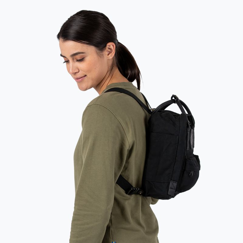 Fjällräven Kånken No. 2 Black Mini 7 л раница 3