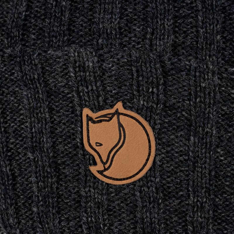 Fjällräven Byron Hat зимна шапка graphite 4