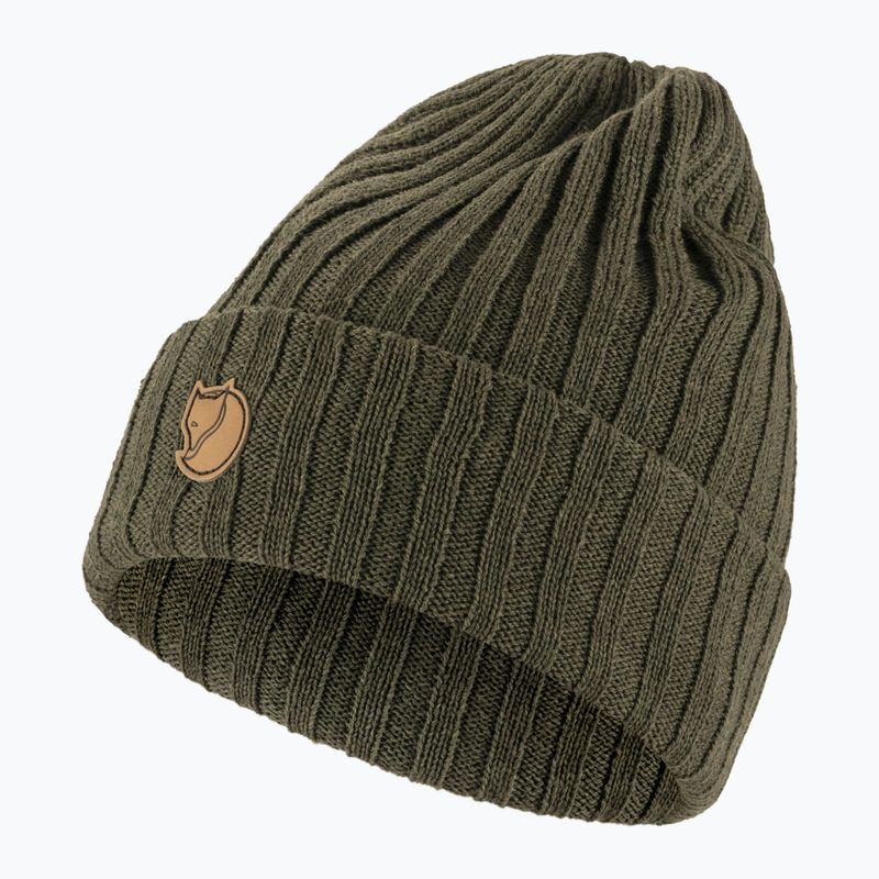 Зимна шапка Fjällräven Byron Hat dark olive 2