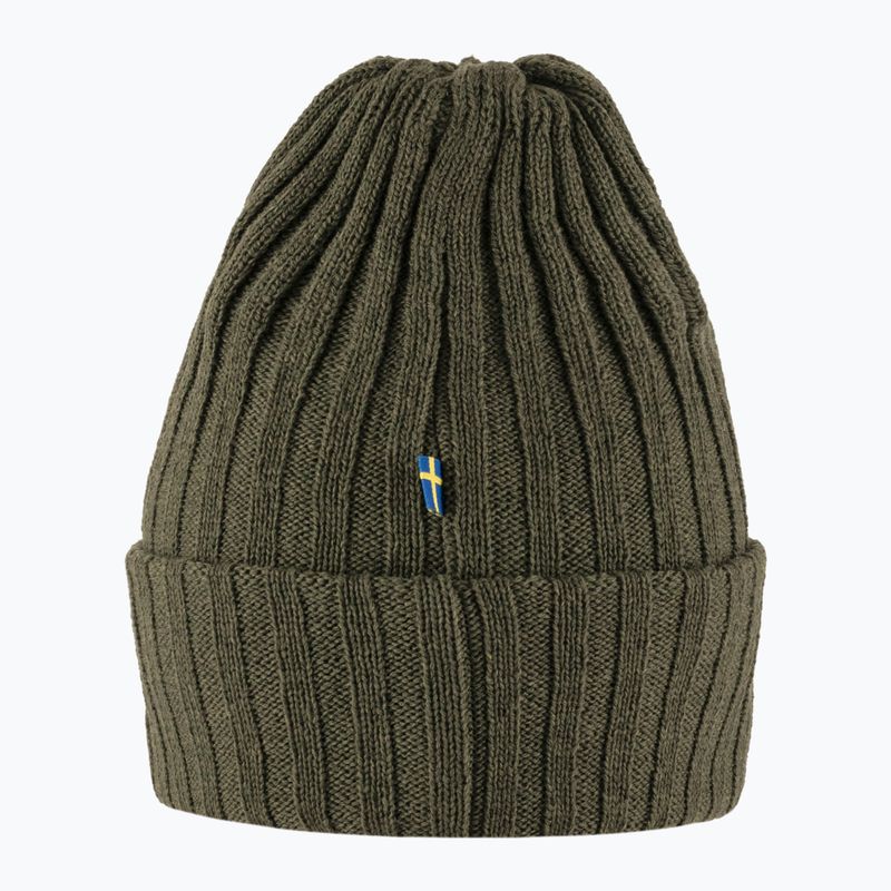 Зимна шапка Fjällräven Byron Hat dark olive 3