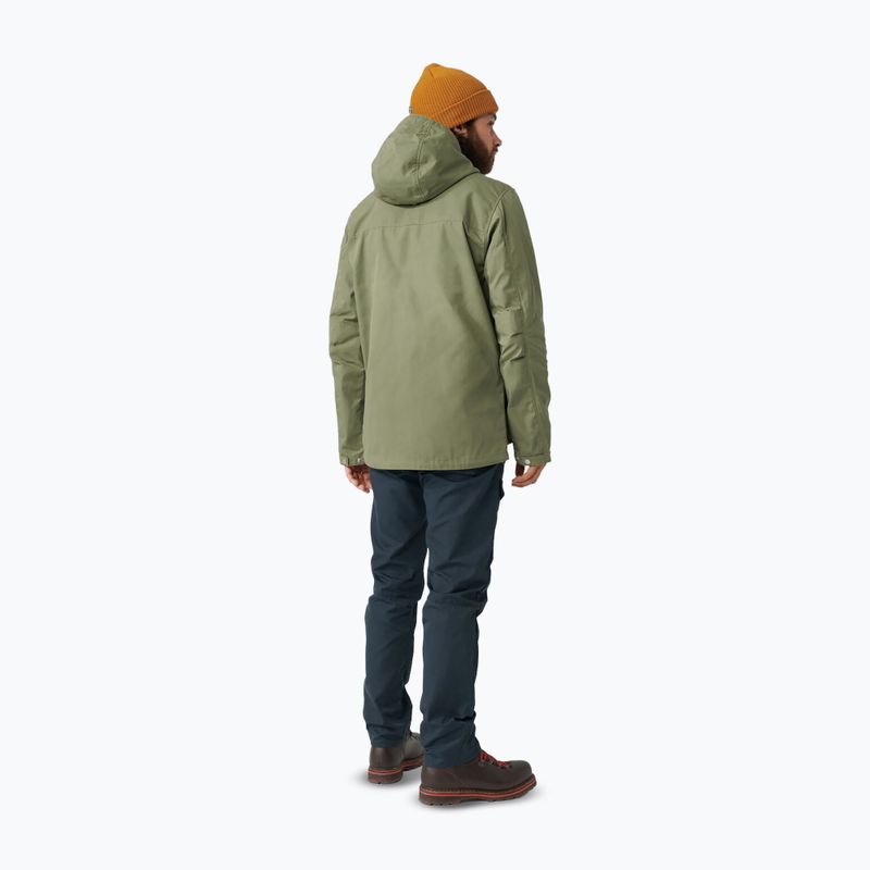 Мъжко ветроустойчиво яке Fjällräven Greenland green 3