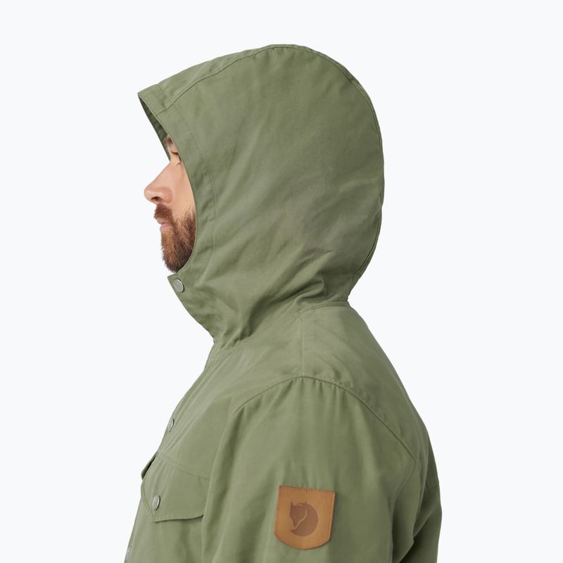 Мъжко ветроустойчиво яке Fjällräven Greenland green 4