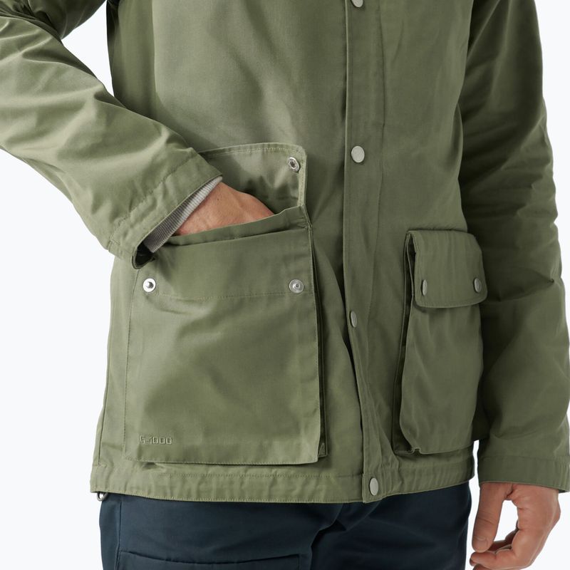 Мъжко ветроустойчиво яке Fjällräven Greenland green 8