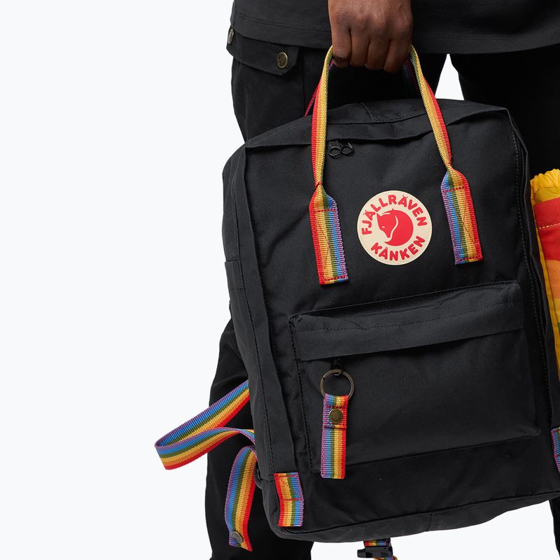 Ключодържател Fjällräven Kanken Rainbow pattern 5