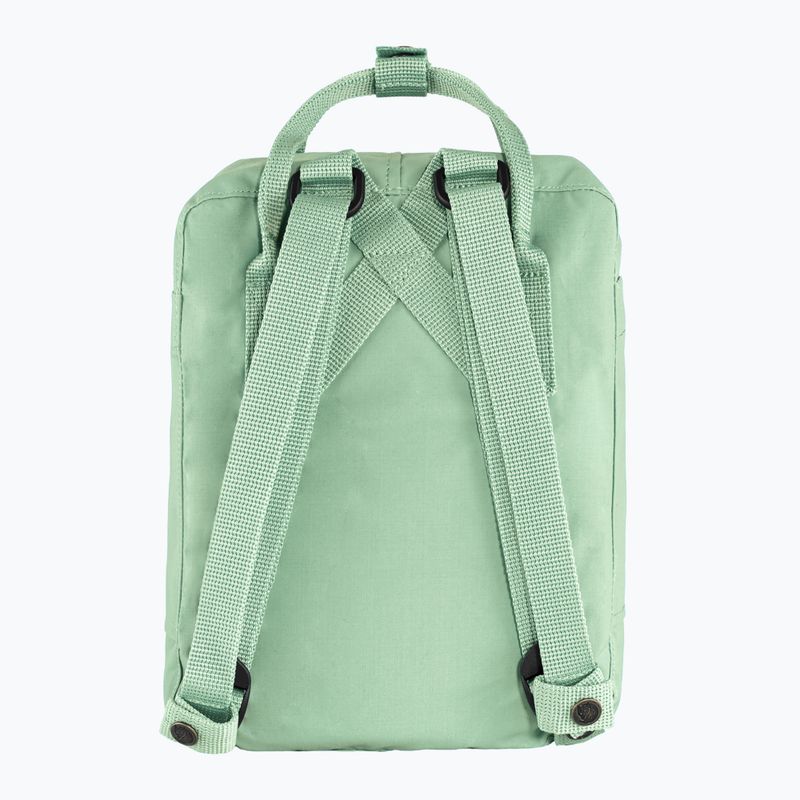 Fjällräven Kanken Mini 7 л ментово зелена раница 3