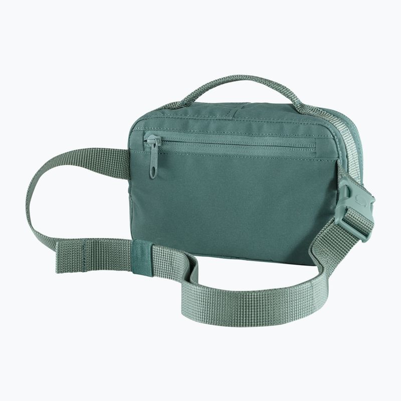 Fjällräven Kanken 2 l бъбрековидна торбичка frost green 3