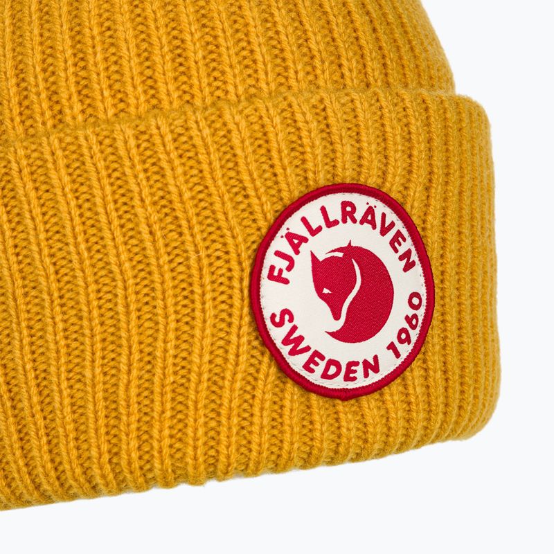 Fjällräven 1960 Лого шапка 161 горчица жълто 5