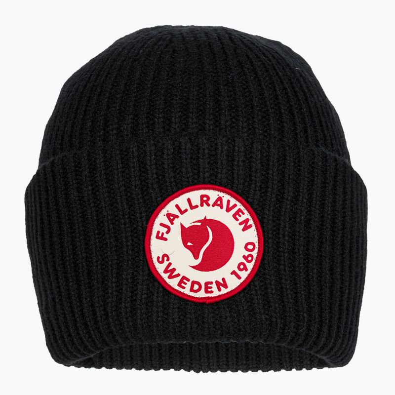Шапка с логото на Fjällräven 1960 550 black 2