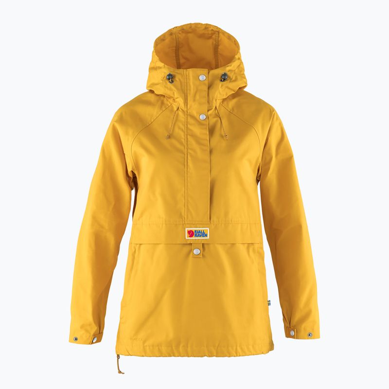 Ветрозащитно яке за жени Fjällräven Vardag Anorak горчица жълто