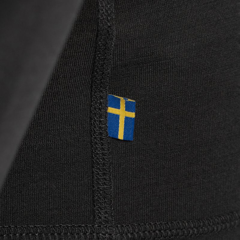 Мъжки суитшърт за трекинг Fjällräven Keb Fleece Hoodie black F81878 9