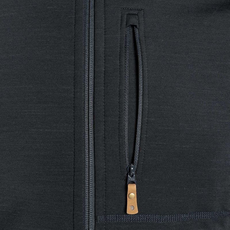 Мъжки суитшърт за трекинг Fjällräven Keb Fleece Hoodie navy blue F81878 4