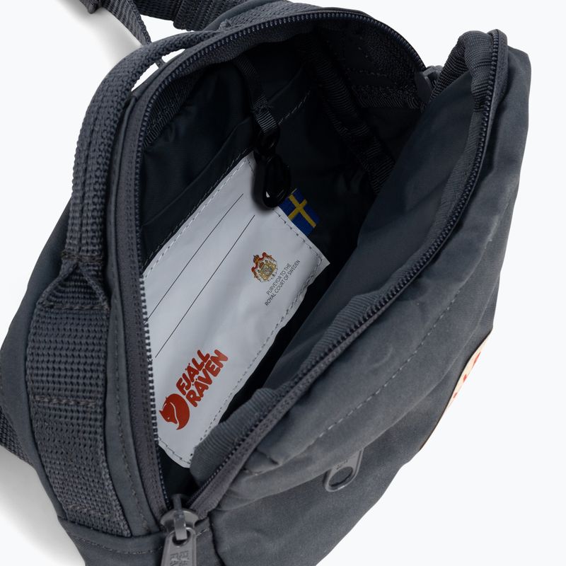 Fjällräven Kanken тъмно сив бъбрек F23796 8