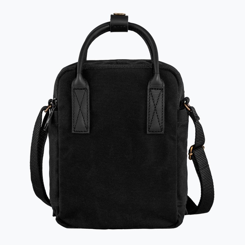 Fjällräven Kånken No. 2 Black Sling 2,5 л черен 3