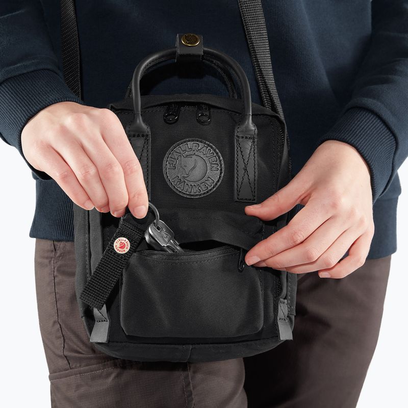 Fjällräven Kånken No. 2 Black Sling 2,5 л черен 9