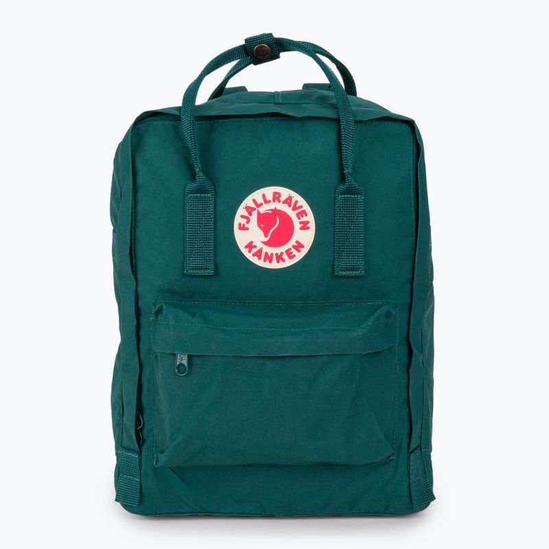 Раница Fjällräven Kanken тъмнозелена F23510