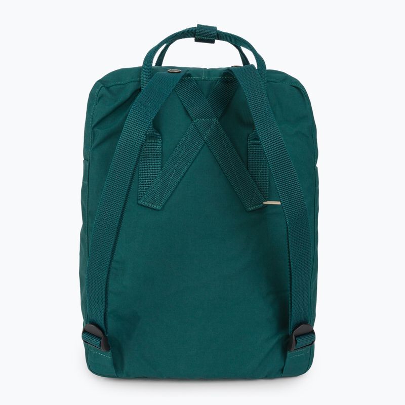 Раница Fjällräven Kanken тъмнозелена F23510 2