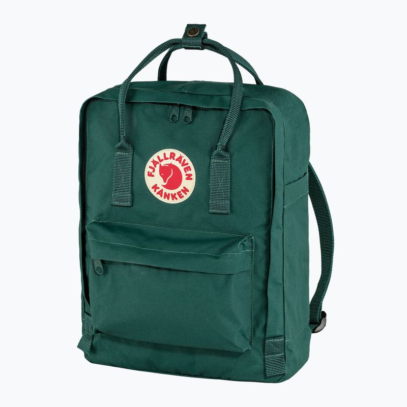 Раница Fjällräven Kanken тъмнозелена F23510 7