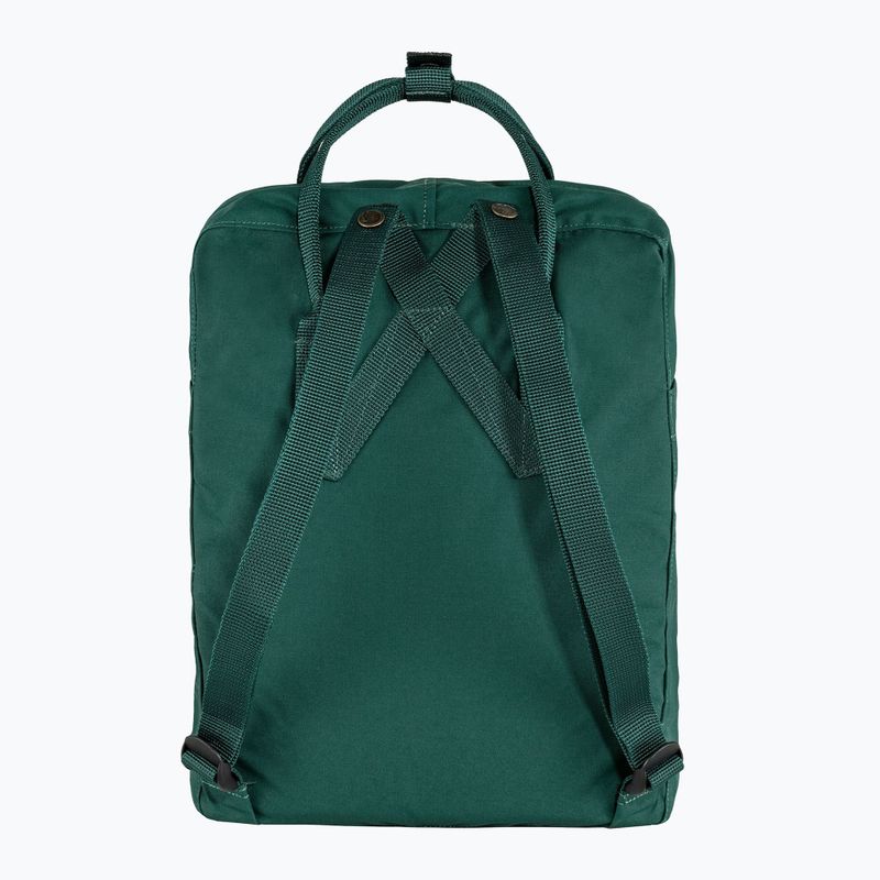 Раница Fjällräven Kanken тъмнозелена F23510 8