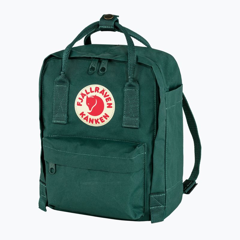 Fjällräven Kanken Mini 667 арктическо зелено детска туристическа раница 3