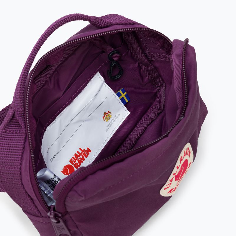 Чанта за бъбреци Fjällräven Kanken в цвят бордо F23796 5