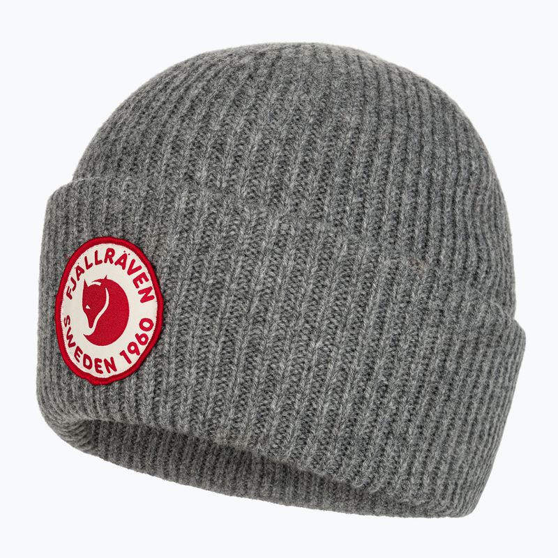 Шапка с логото на Fjällräven 1960 020 grey 4