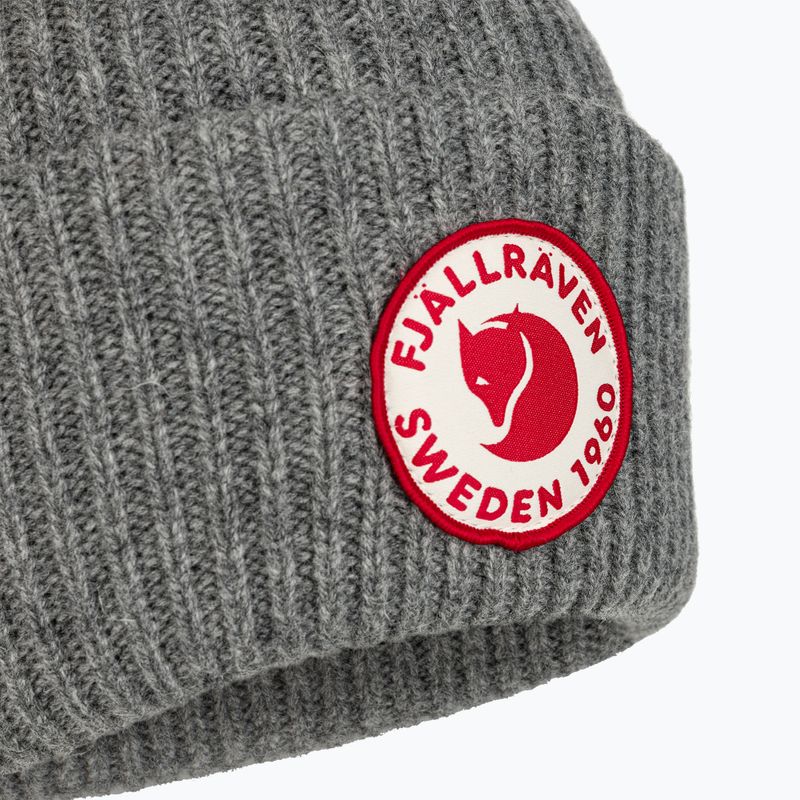Шапка с логото на Fjällräven 1960 020 grey 5