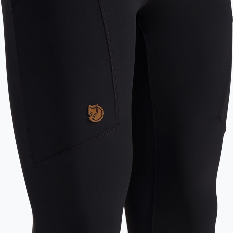 Дамски гамаши за трекинг Fjällräven Abisko Tights black F84773 4