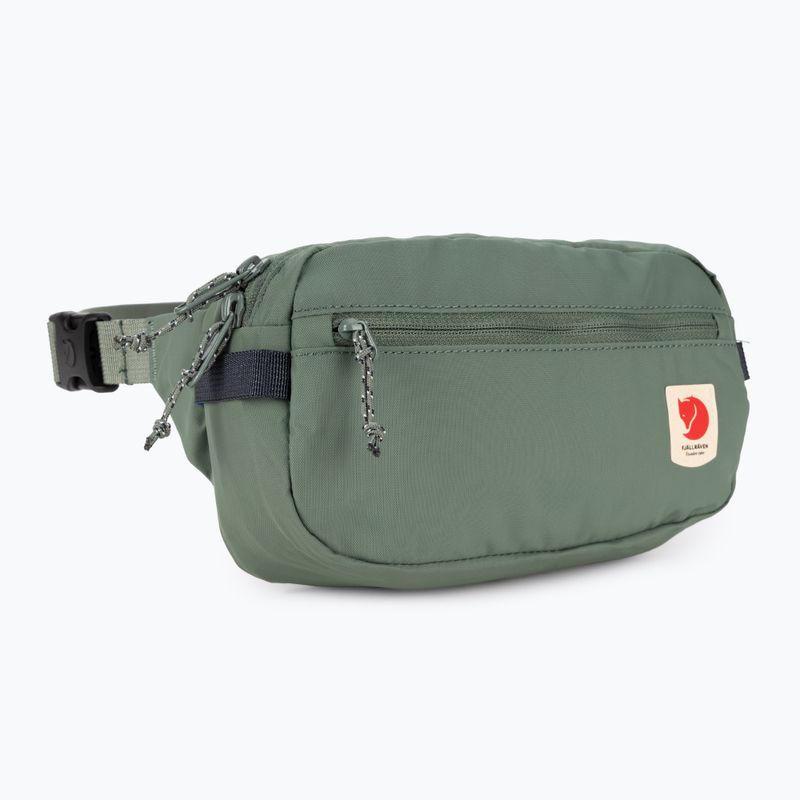 Fjällräven High Coast Hip 614 патина зелено F23223 чанта за бъбреци 2