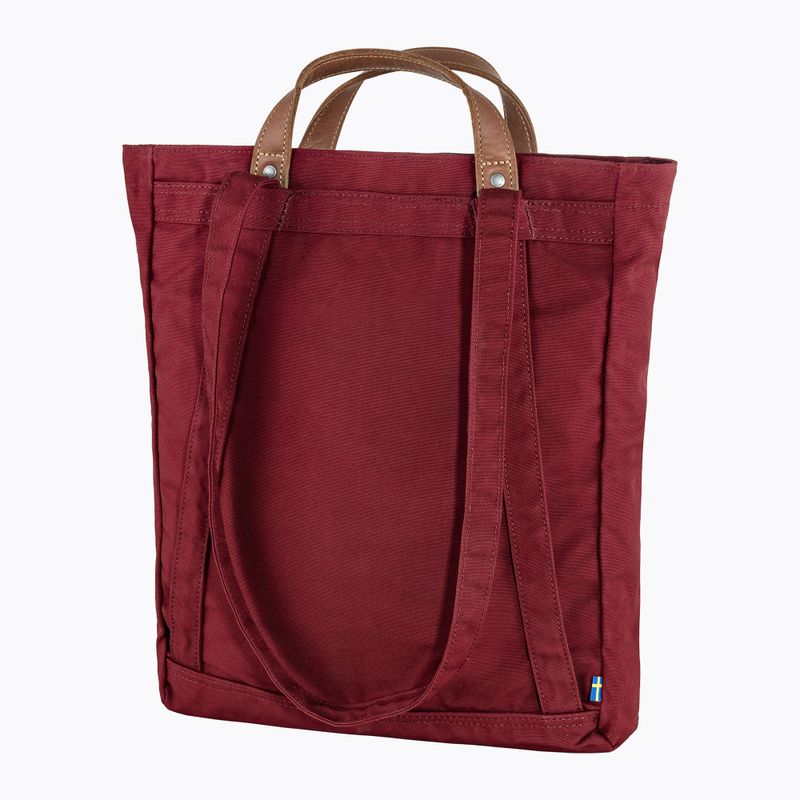 Чанта Fjällräven Totepack No. 1 в цвят бордо F24203 6