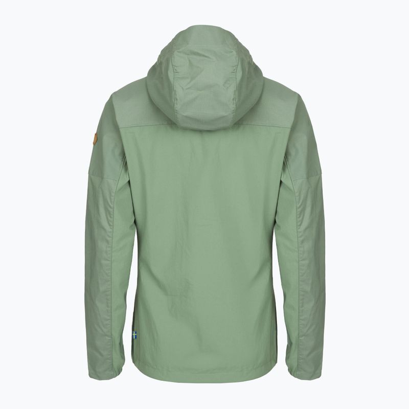 Fjällräven дамско яке Abisko Midsummer нефритено зелено/ патина зелено 2
