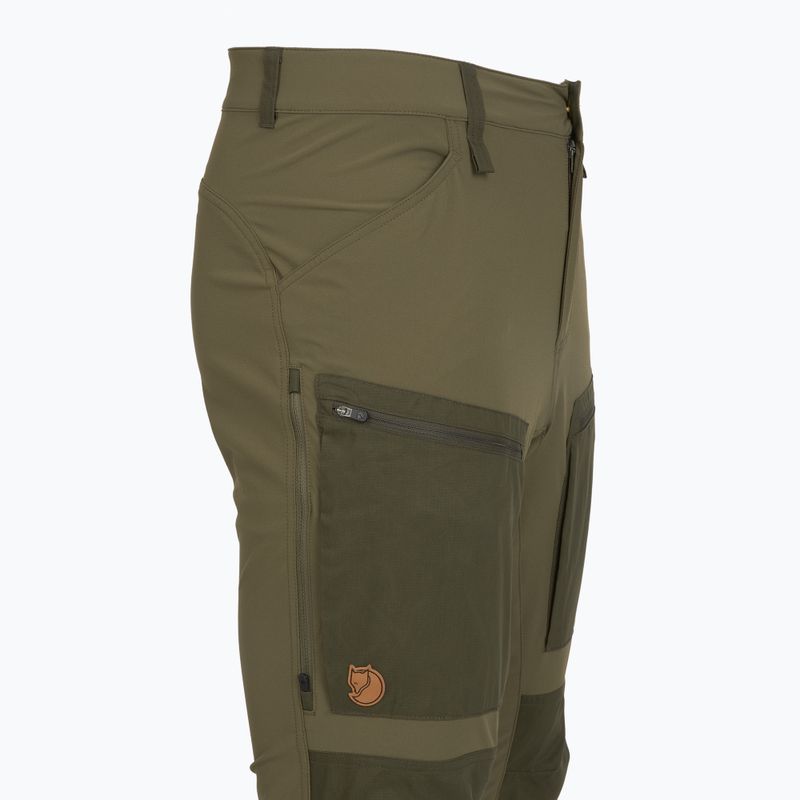 Мъжки панталони за трекинг Fjällräven Keb Agile laurel green/deep forest 3