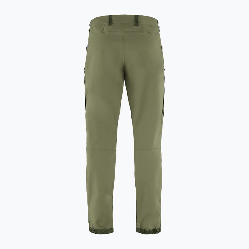 Мъжки панталони за трекинг Fjällräven Keb Agile  laurel green/deep forest 2