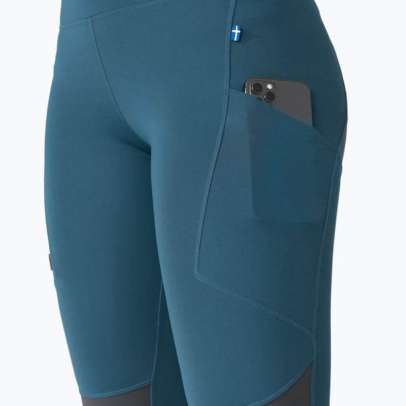 Дамски гамаши за трекинг Fjällräven Abisko Trekking Tights Pro blue F84771 6