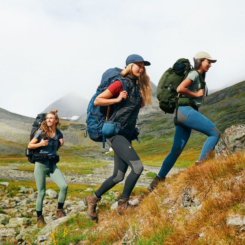 Дамски гамаши за трекинг Fjällräven Abisko Trekking Tights Pro blue F84771 12