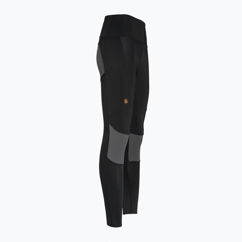 Дамски гамаши за трекинг Fjällräven Abisko Trekking Tights Pro black F84771 3