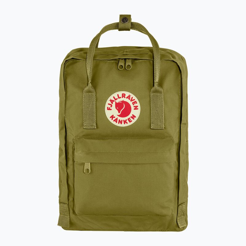 Fjällräven Kanken Laptop 13" туристическа раница 631 фолиева зелена 5