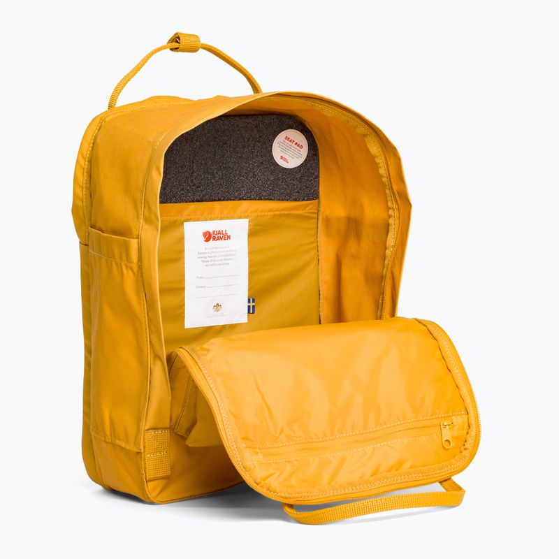 Fjällräven Kanken Laptop 15" туристическа раница 160 yellow F23524 4