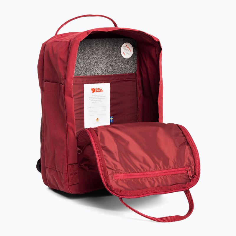 Fjällräven Kanken Laptop 15" туристическа раница 326 maroon F23524 4