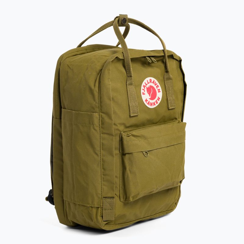 Fjällräven Kanken Laptop 15" туристическа раница 631 фолиева зелена F23524 3
