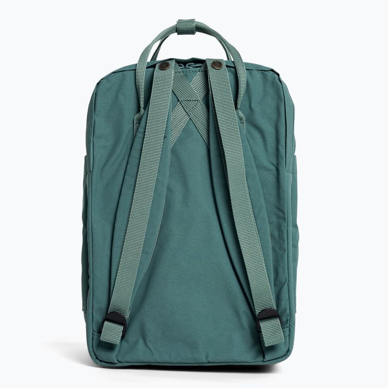 Fjällräven Kanken Laptop 15" туристическа раница 664 frost green F23524 2