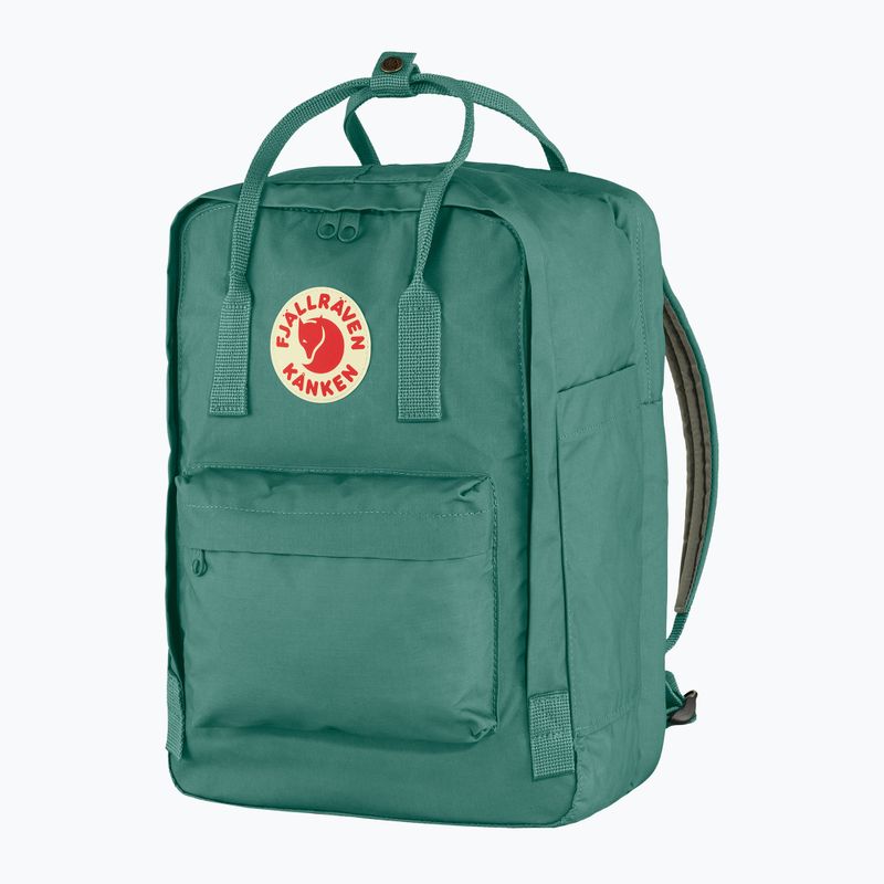 Fjällräven Kanken Laptop 15" туристическа раница 664 frost green F23524 5