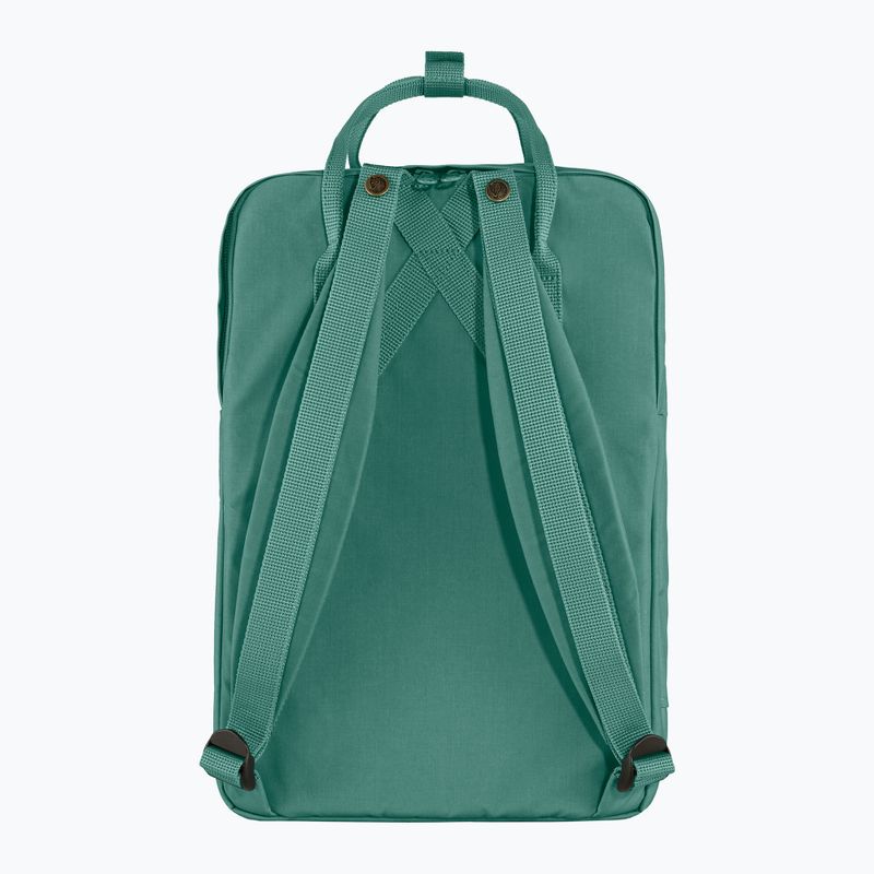 Fjällräven Kanken Laptop 15" туристическа раница 664 frost green F23524 7