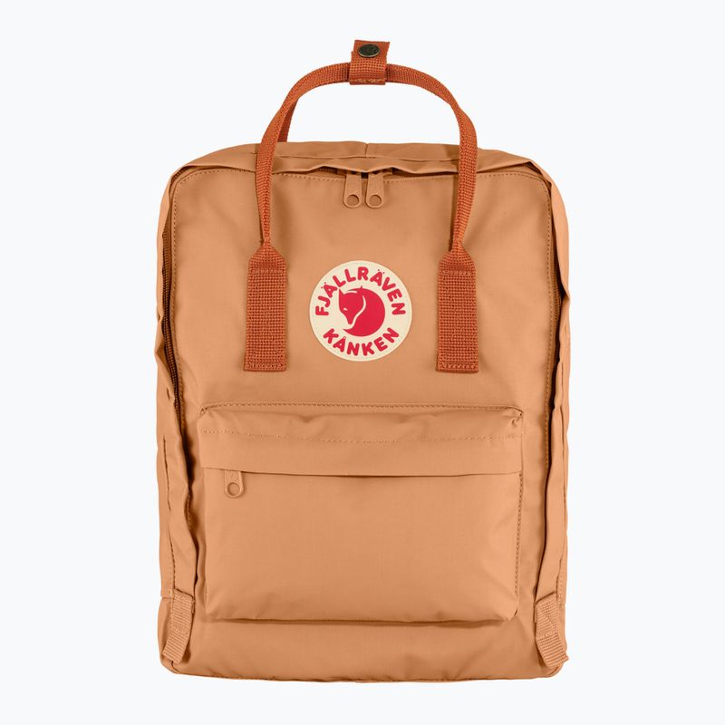 Fjällräven Kanken 16 л туристическа раница праскова пясък/теракота кафяво