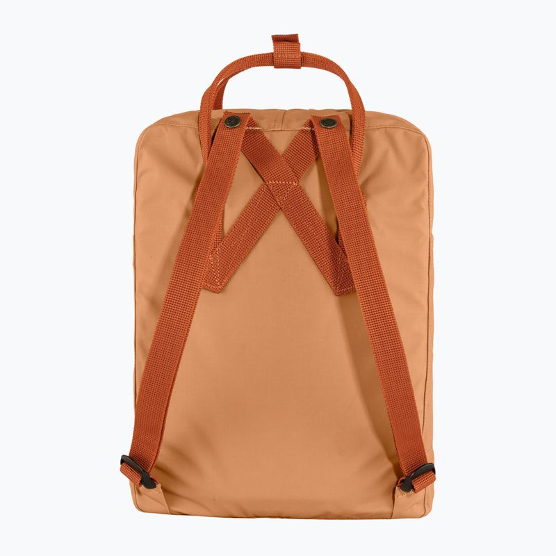 Fjällräven Kanken 16 л туристическа раница праскова пясък/теракота кафяво 3