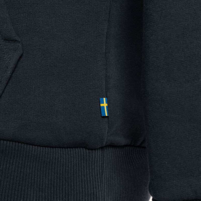 Мъжка качулка с лого на Fjällräven тъмносиня F84144 9