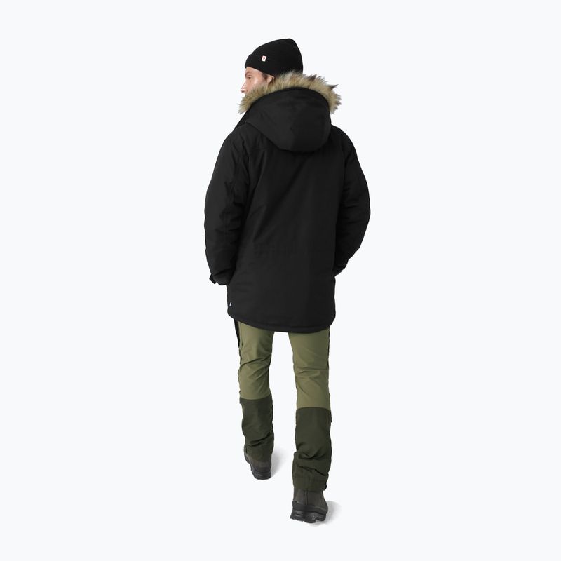 Мъжко зимно яке Fjällräven Nuuk Parka black 3