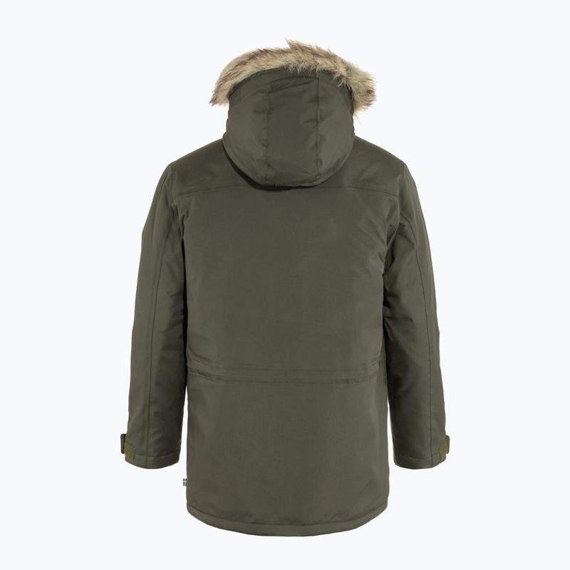 Мъжко зимно яке Fjällräven Nuuk Parka deep forest 2