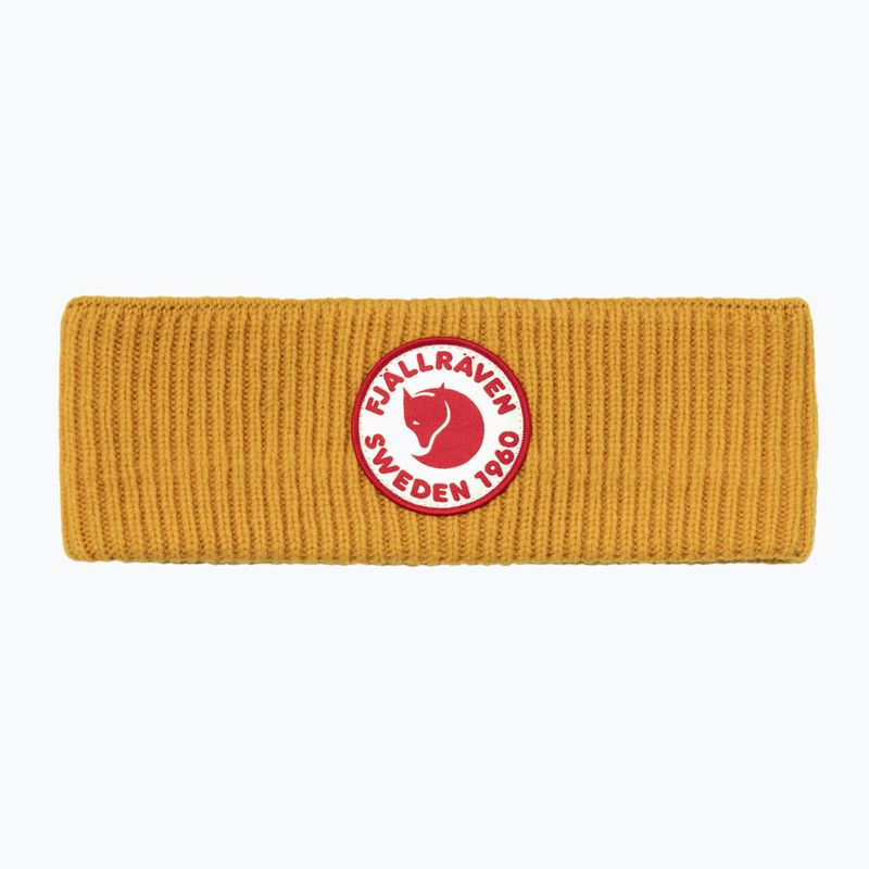 Лента за глава Fjällräven 1960 Logo mustard yellow 2