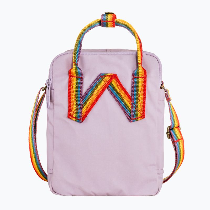 Fjällräven Kanken Rainbow Sling 2,5 л пастелна лавандула/дъга 3